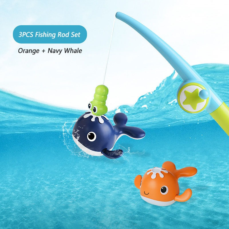 Bath Buddies™ - Cute bathing fish - Swimming whales