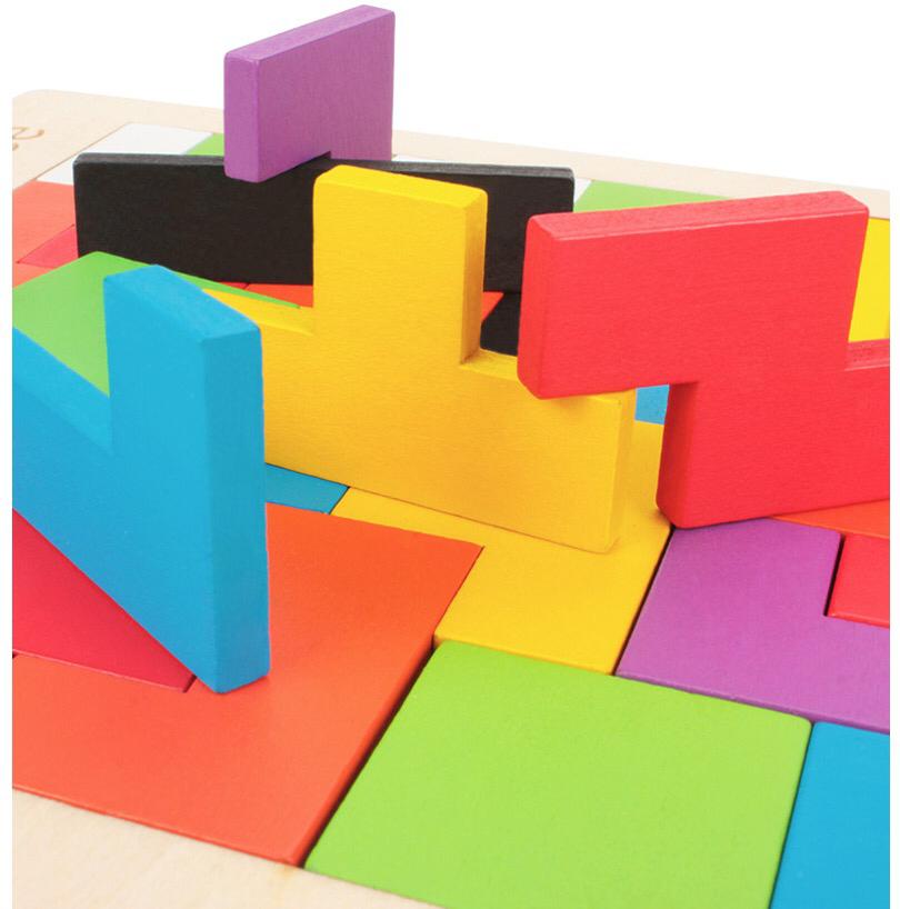 Woods™ - Brain Gym for Kids - Montessori Tetris Puzzle