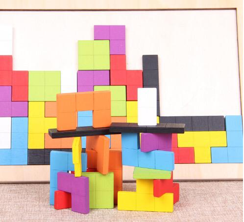 Woods™ - Brain Gym for Kids - Montessori Tetris Puzzle