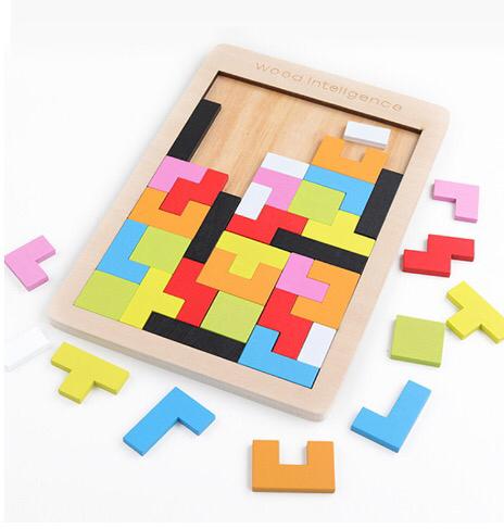 Woods™ - Brain Gym for Kids - Montessori Tetris Puzzle