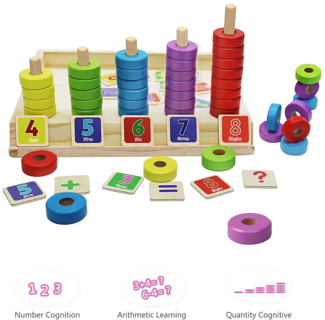 Woods™ | Fine motor skills - Montessori number board