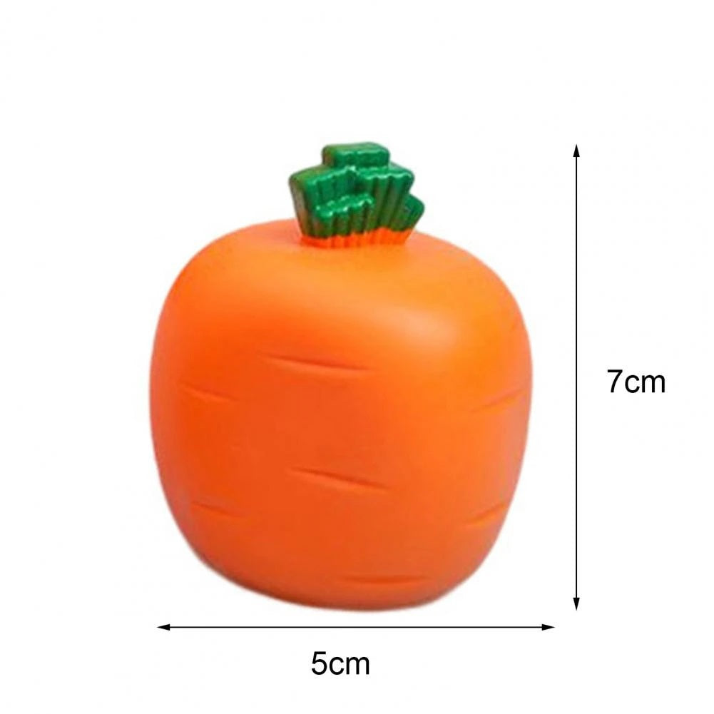 Squeeze Carrot™ - Squeeze, squeeze and don't stress - Bunny fidget toy