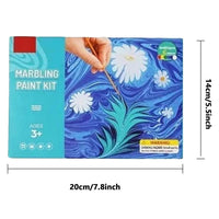 Thumbnail for Water Marbling Paint Set™ - colourful water-based artwork | Paint pack