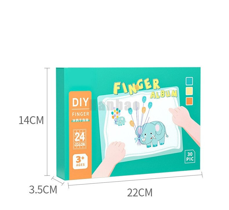 Finger Album™ - Carefree creative play - Finger paints