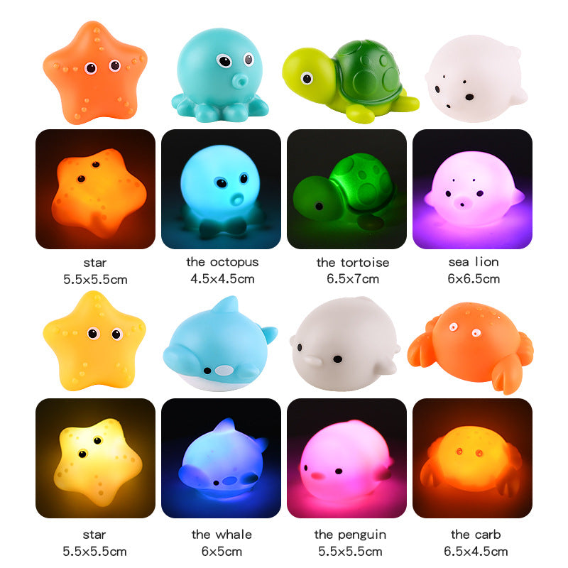 Bath Buddies™ - Lovely illuminated bath animals - Luminous bath toys