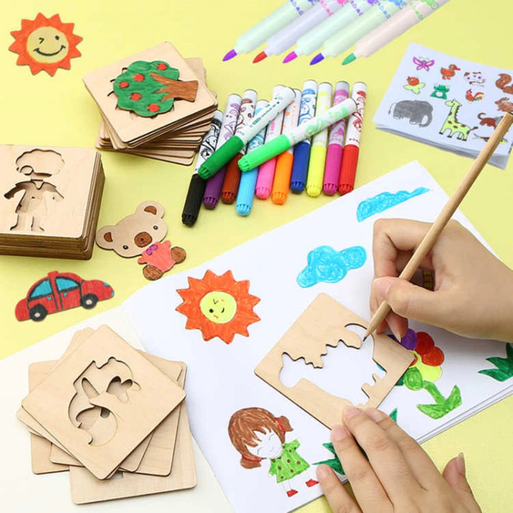 Woods™ - Makes drawing easier - Shape cards