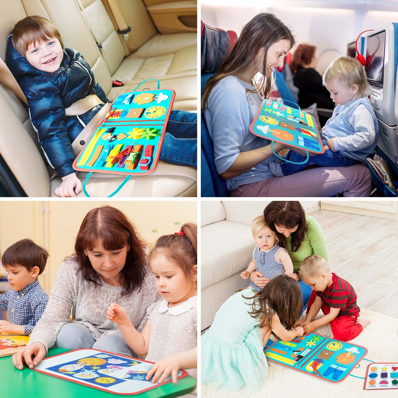 Sensory Book Board™ - Explore and learn - The sensory book