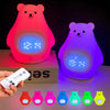 Bear Alarm™ - Cute alarm clock with night light - Teddy Bear Alarm Clock