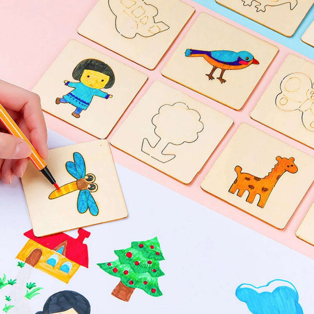 Woods™ - Makes drawing easier - Shape cards