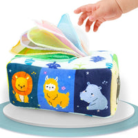 Thumbnail for Tissue Box Toy™ - Handkerchiefs from a box - Handkerchief box for children