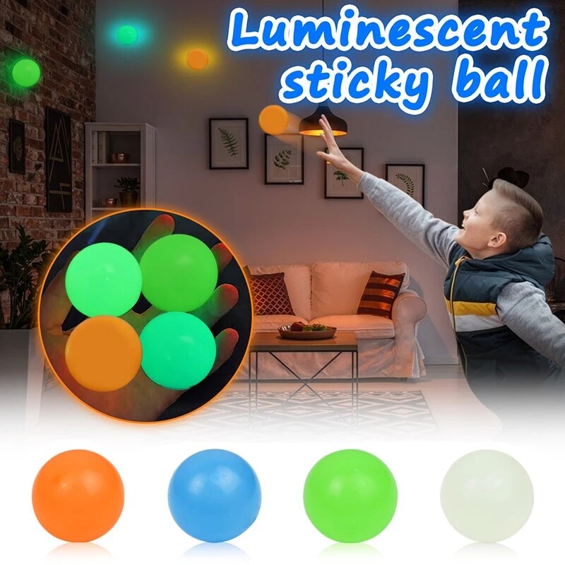 Stickyballs™ - Play with sticky balls! - Sticky play balls