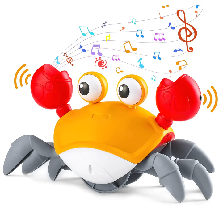 Walking Crab™ | Encourage movement - Crawling crab