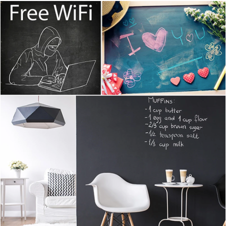 ChalkWall™ - Multi-purpose chalkboard! - Chalkboard wallpaper