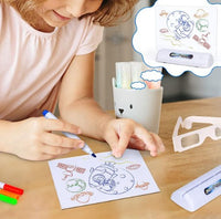 Thumbnail for Magic Drawing Board™ - Glowing art - Illuminating 3D drawing board