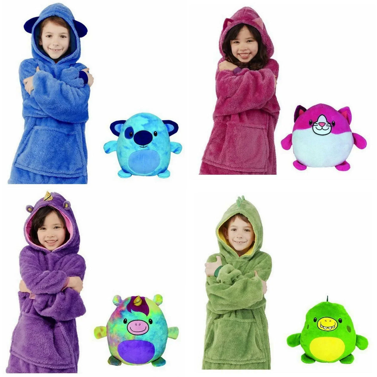 CuddleHoodie™ - Hoodie and toy in one package - Warm children's hoodie