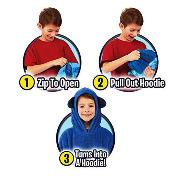 CuddleHoodie™ - Hoodie and toy in one package - Warm children's hoodie