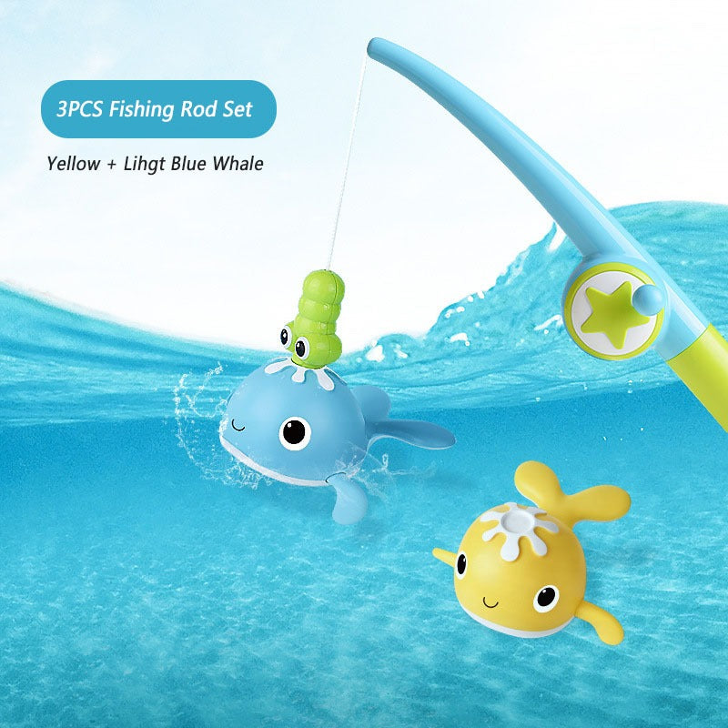 Bath Buddies™ - Cute bathing fish - Swimming whales