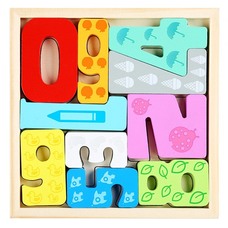 Woods™ - What fits the frame shapes? - Shape puzzle (2+1 FREE)