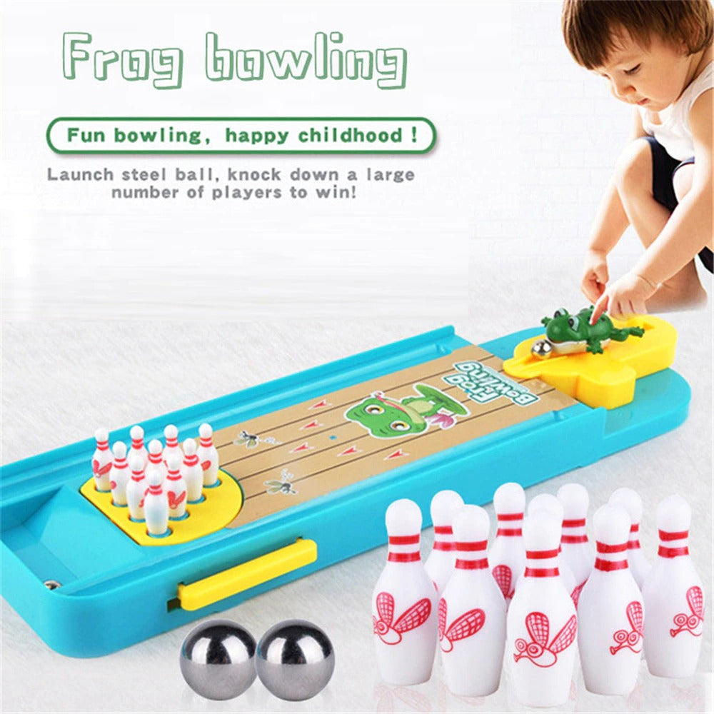 Frog Bowling™ - Develop motor skills - Small bowling game