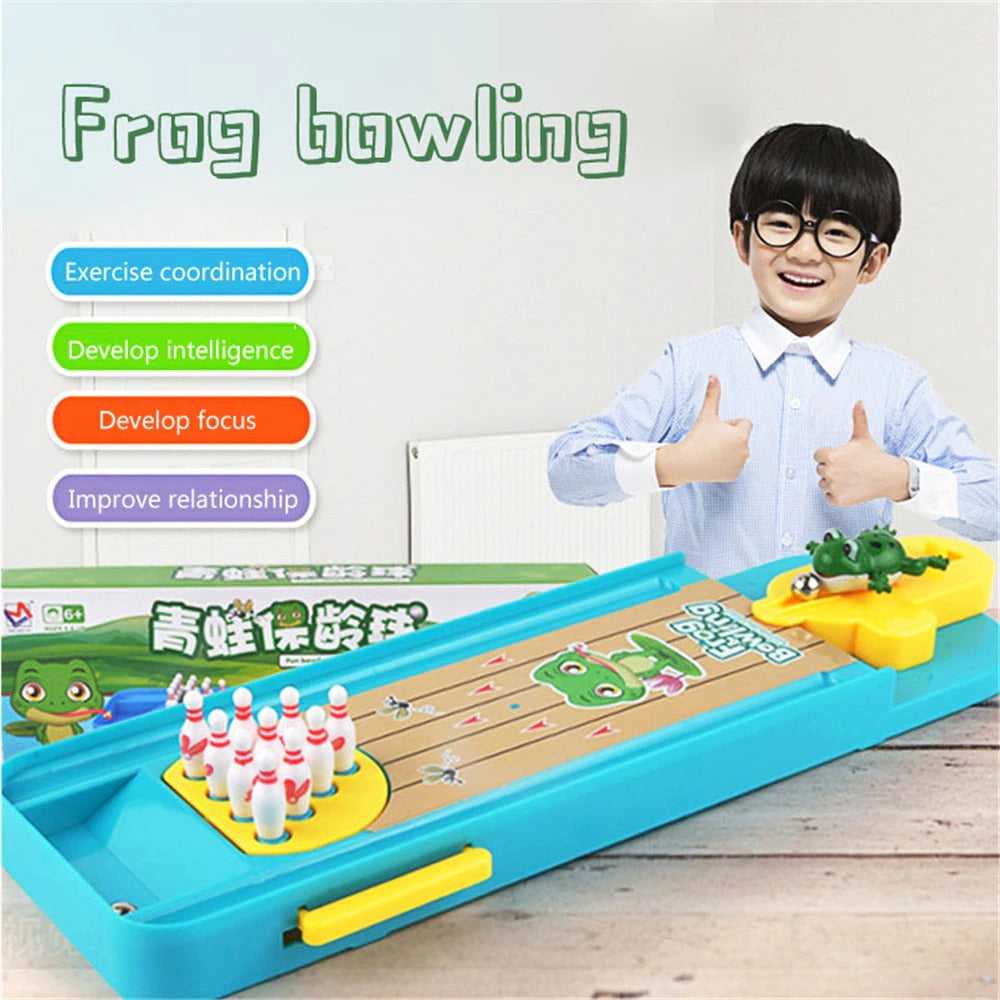 Frog Bowling™ - Develop motor skills - Small bowling game