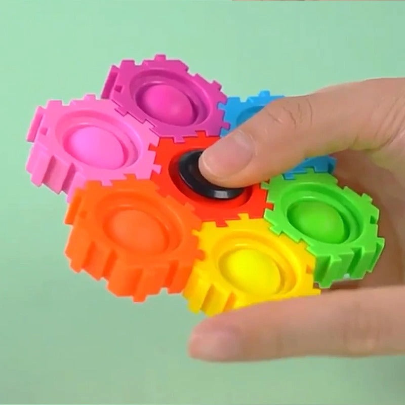 Building Poppers™ - Build with imagination - Pop it Fidget building blocks