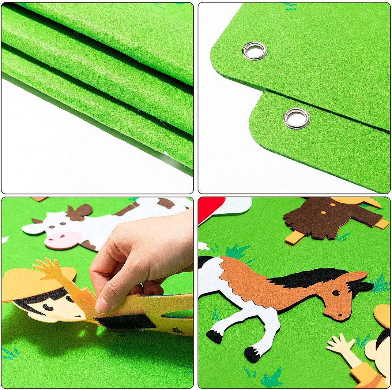 FeltBoard™ - Meet the wonderful animals! - Felt board