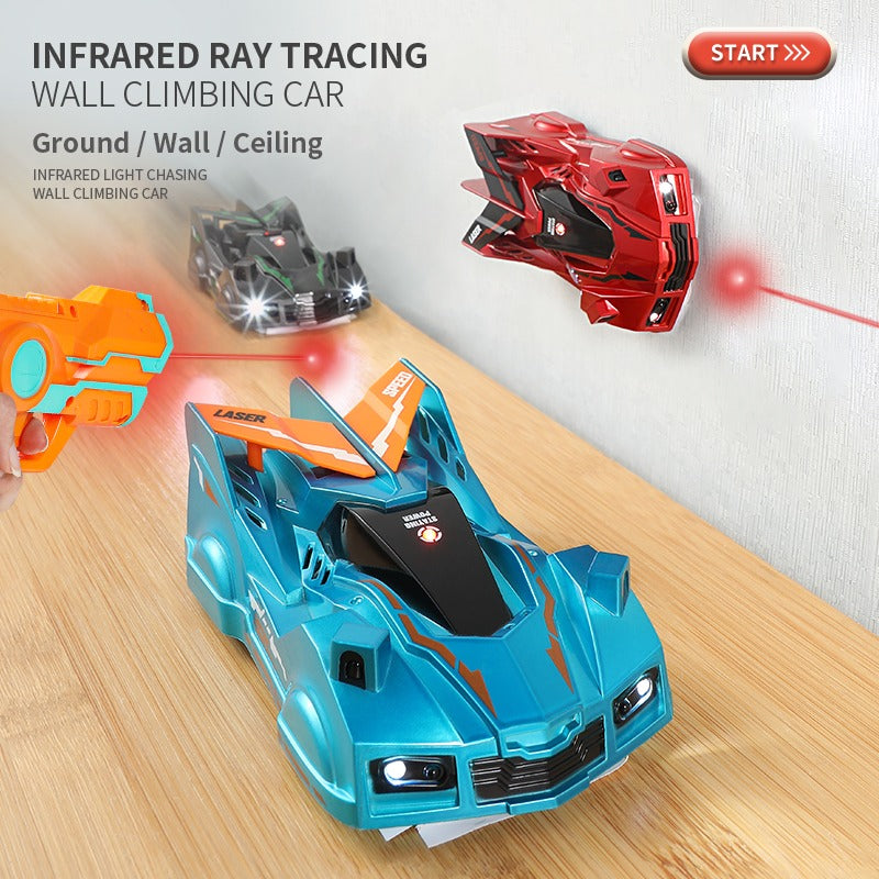 Laser Car™ - Drive along the walls! - Remote-controlled car