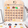 Woods™ - Discover the days and months - Magnetic Learning Calendar