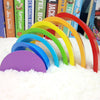 Woods™ | Montessori Toys - Wooden rainbow