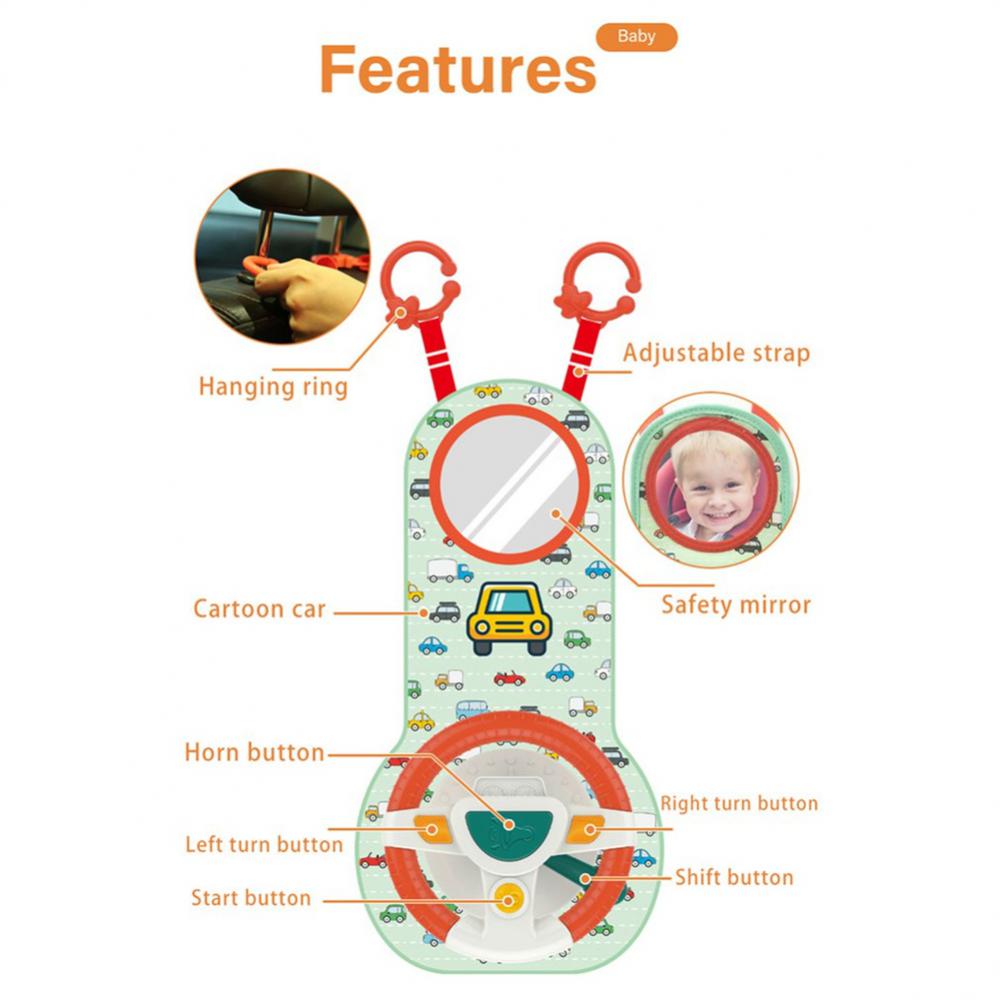 Baby Steeringwheel Toy™ - Keep your child busy - Interactive steering wheel