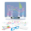 Magic Drawing Board™ - Glowing art - Illuminating 3D drawing board