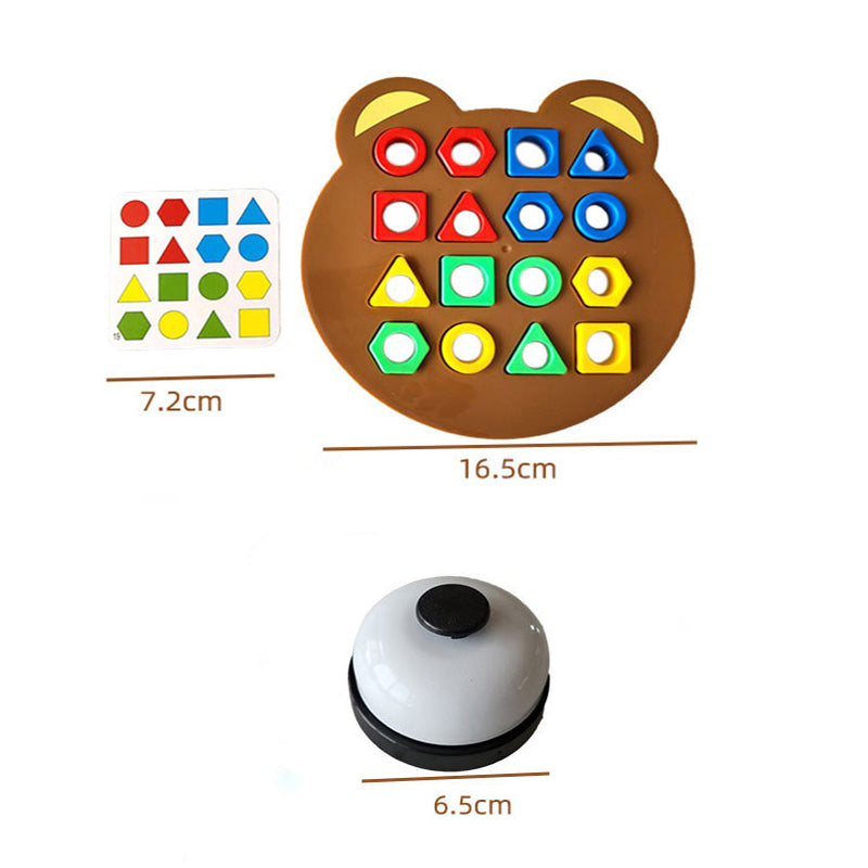 Shape Bear™ - Play and learn! - Teddy-bear puzzle