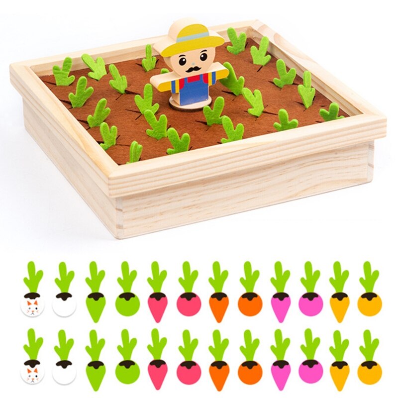 Harvest Game™ - Discover different vegetables - Greenhouse for kids